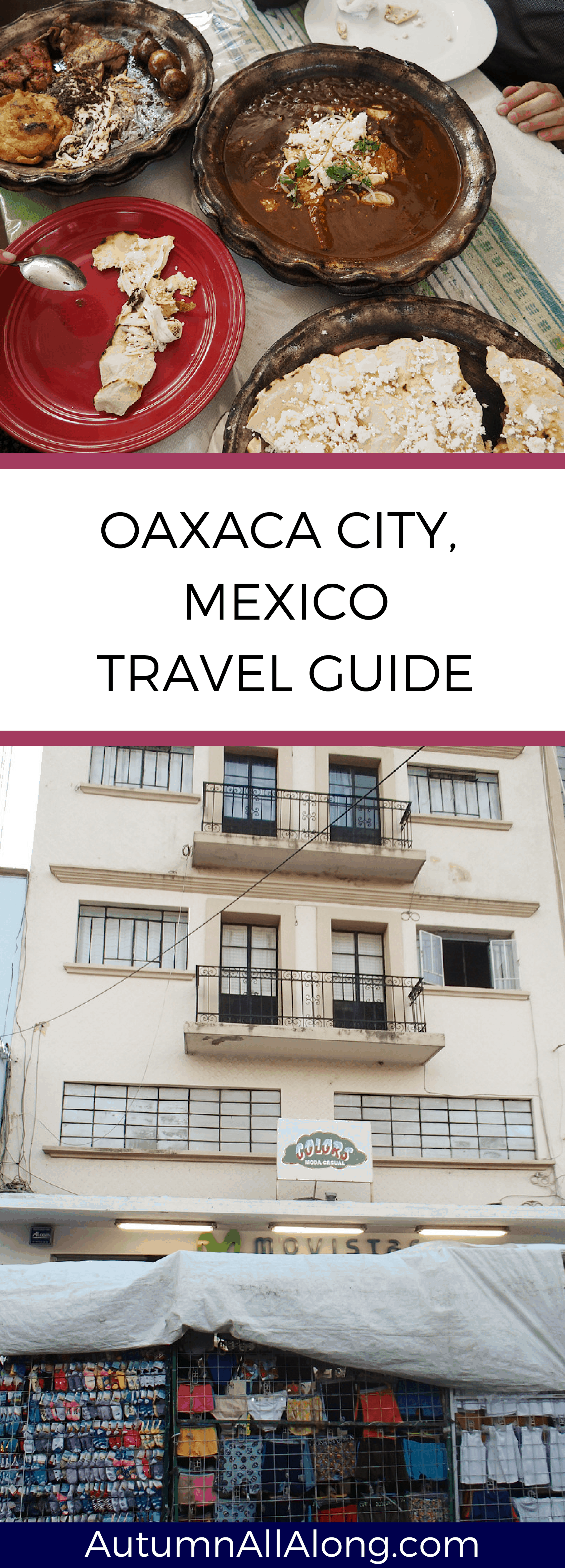 Oaxaca City, Mexico is the indigenous cultural center of Mexico. The architecture was beautiful, the food was excellent, and it is definitely a place to revisit! | via Autumn All Along