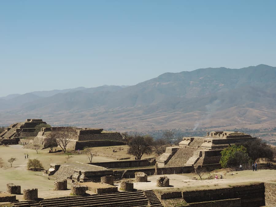 Monte Albán archaeological site: Monte Albán was once the economic center for Mesoamerica for 1,000 years. The site is breathtaking and definitely one to see in Mexico! | via Autumn All Along