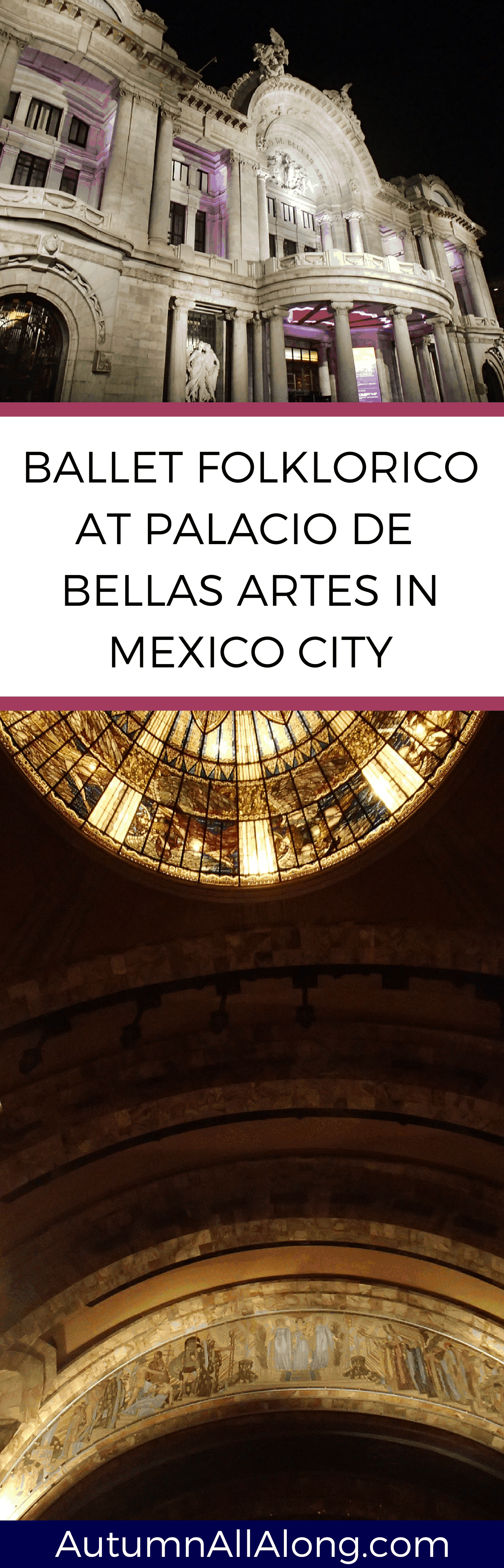 The Ballet Folklorico in Mexico City is a traveling dance troupe that merges culture of Mexico and history. I definitely recommend it! | via Autumn All Along