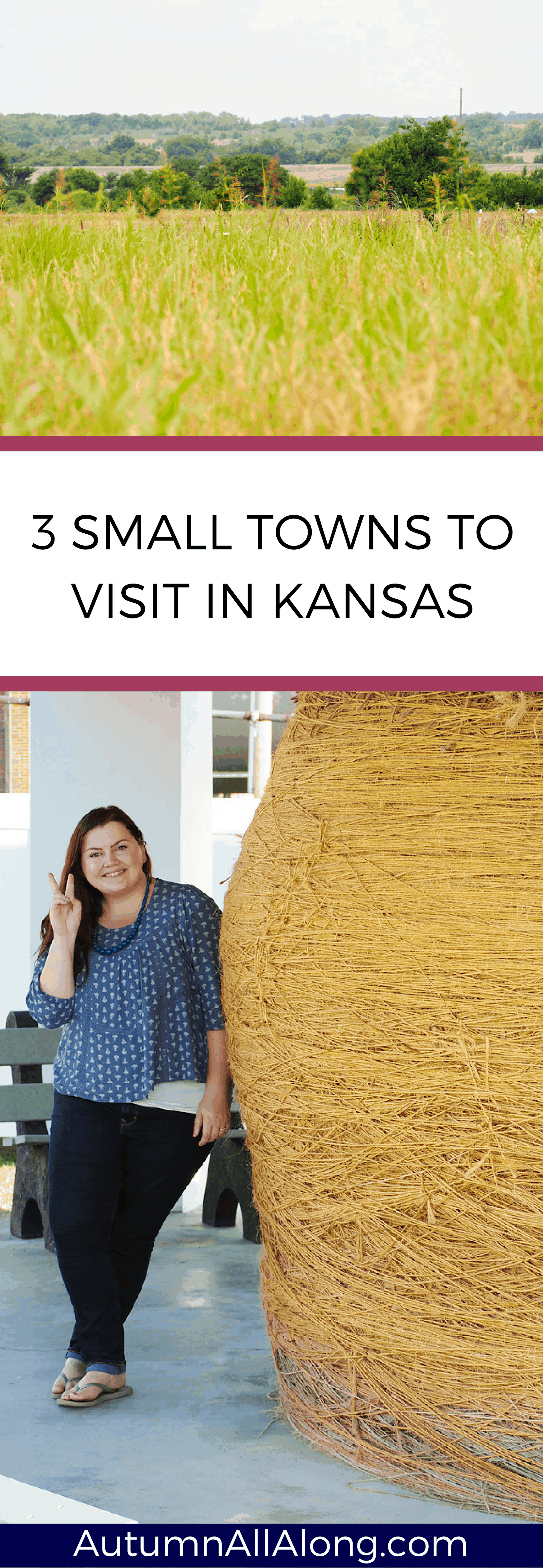If you like kitschy and you like road trips, then you'll love this guide on 3 small towns to visit in Kansas. Definitely worth a visit on your next road trip! | via Autumn All Along