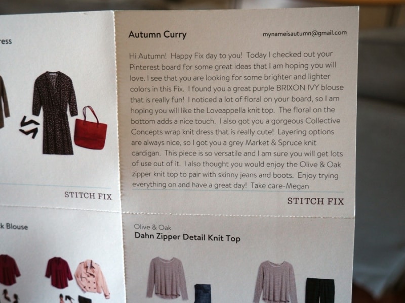 This is a review of my Stitchfix box that I received in January 2017. | via Autumn All Along