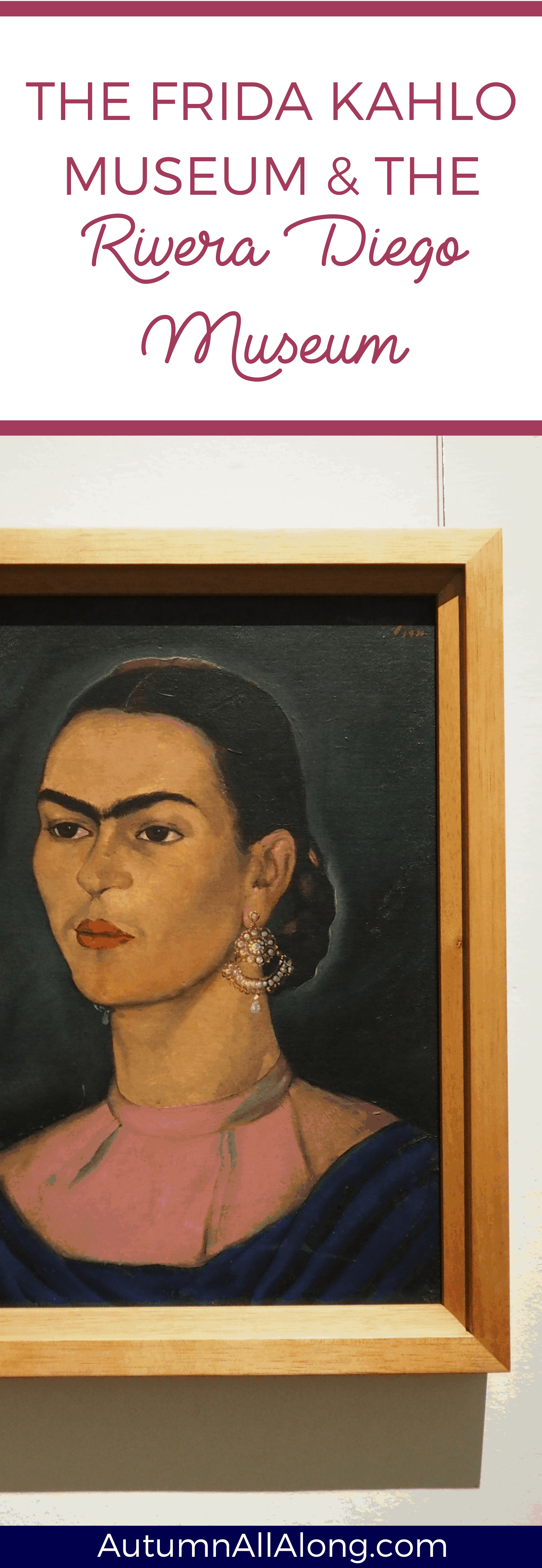 The Frida Kahlo Museum (Casa Azaul/ The Blue House) and the Diego Rivera Anahuacalli Museum are essential places to visit if you visit Mexico City, Mexico. I learned so much about culture and art in Mexico from my visit! | via Autumn All Along