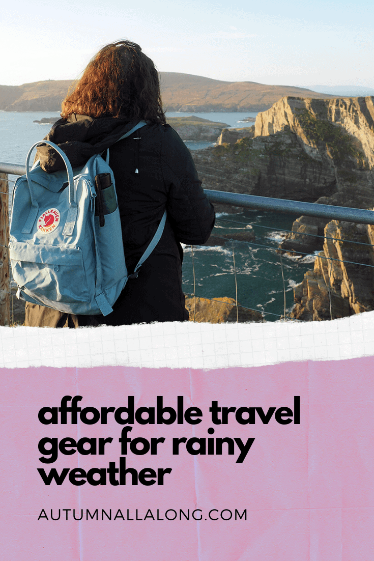 After six countries and two European trips under our belt, I am confident that I have found my favorite travel gear that we use when we're abroad and incorporate into our daily lives. Bonus: this is affordable travel gear for rainy weather too. | via Autumn All Along