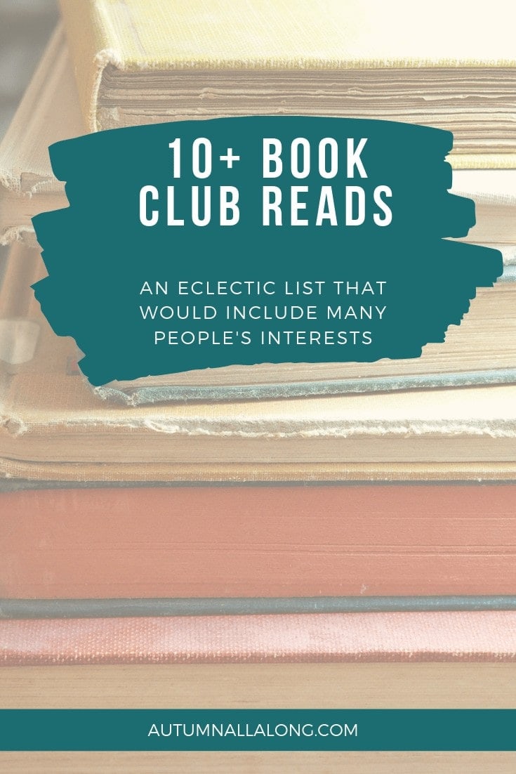 New town, new book club! These are 12 books I'm reading in my book club. | via Autumn All Along