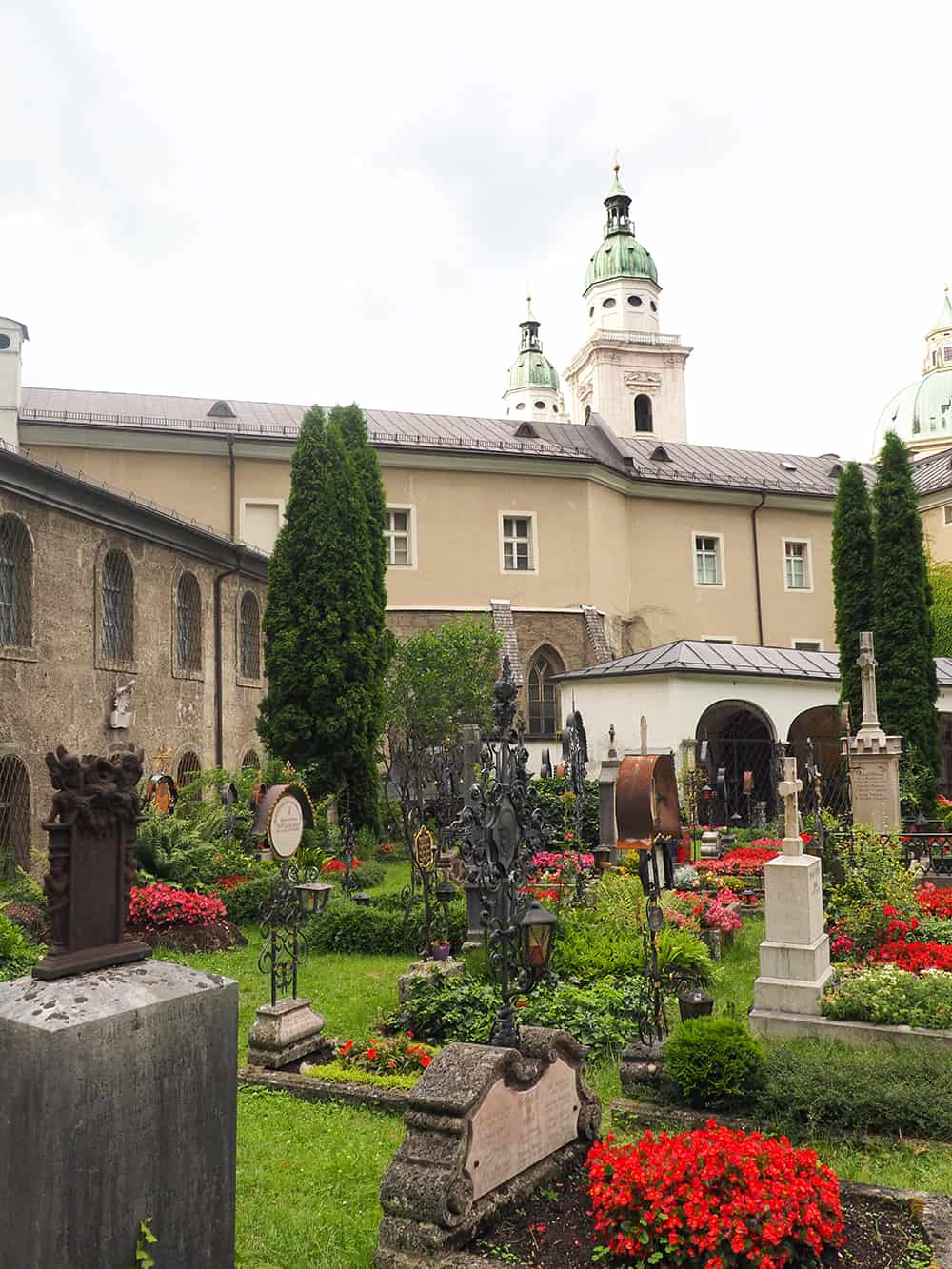 St. Peters Abbey is the oldest monastary in German speaking areas and has the oldest continuous history. Both can be visited in Salzburg, Austria. | via Autumn All Along