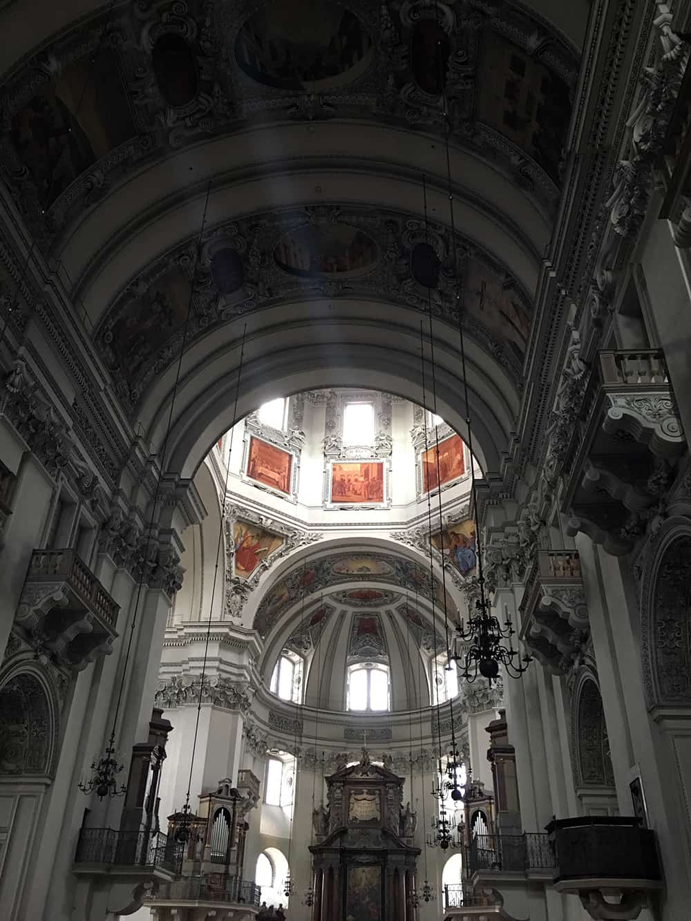On our self-made walking tour of we visited the Salzburg Cathedral in Salzburg, Austria. | via Autumn All Along