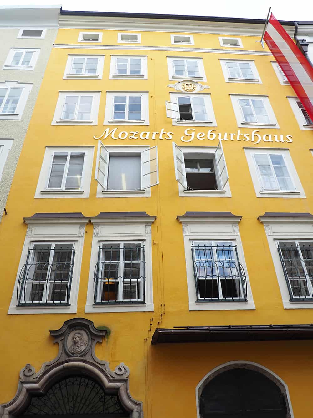 Getreidegasse is a shopping street in the old town portion of Salzburg, Austria. Within the disctrict is Mozart's birth place and home until 17. | via Autumn All Along