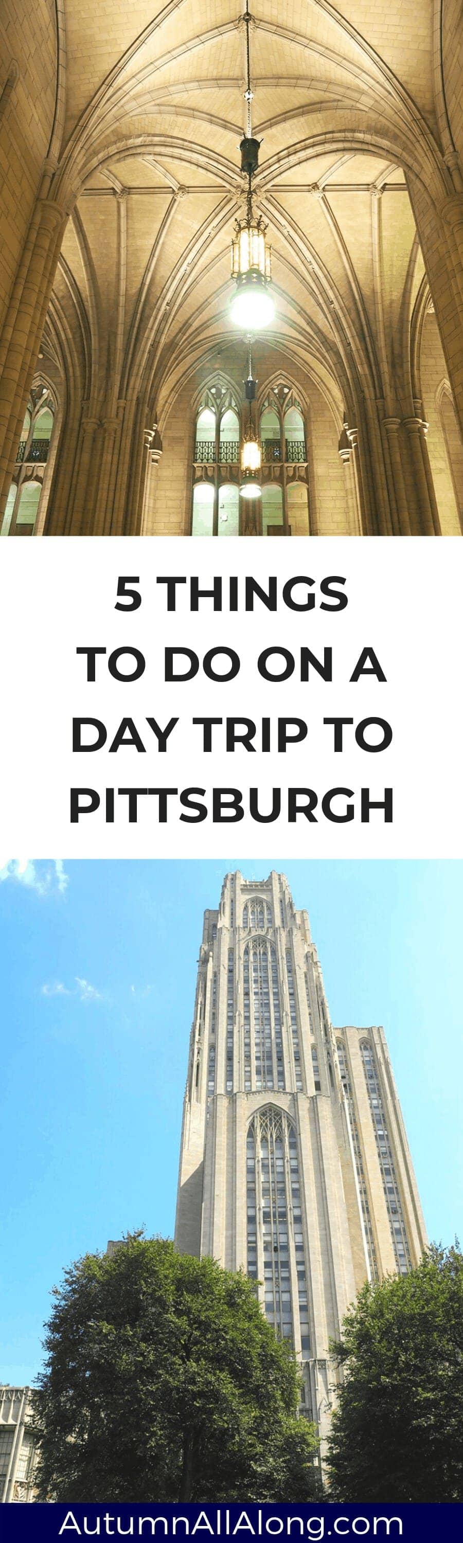 These are five places we visited in Pittsburgh, Pennsylvania for an affordable family day trip.| via Autumn All Along