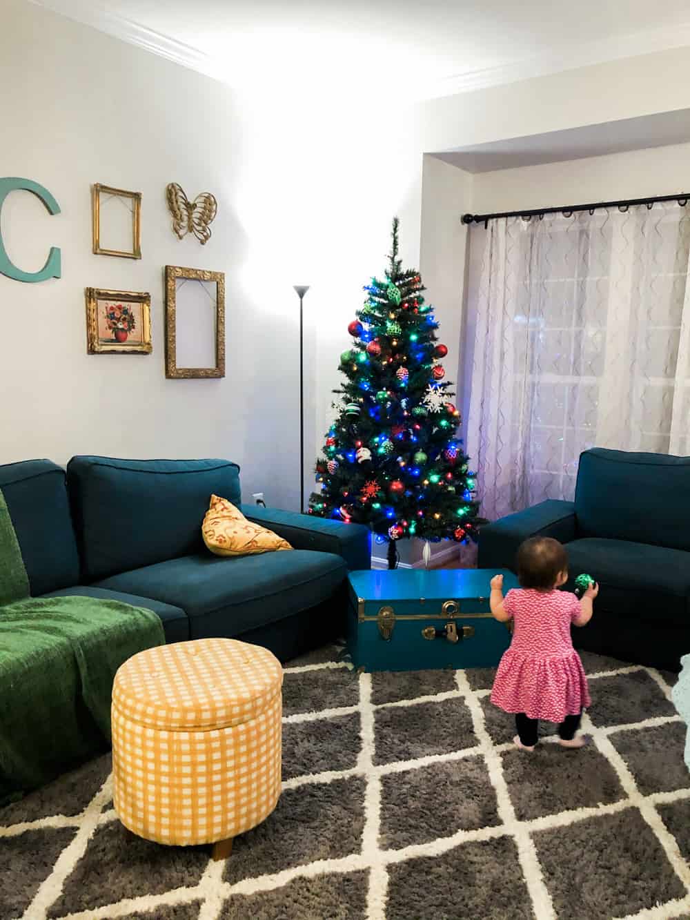 our first toddler Christmas | via Autumn All Along