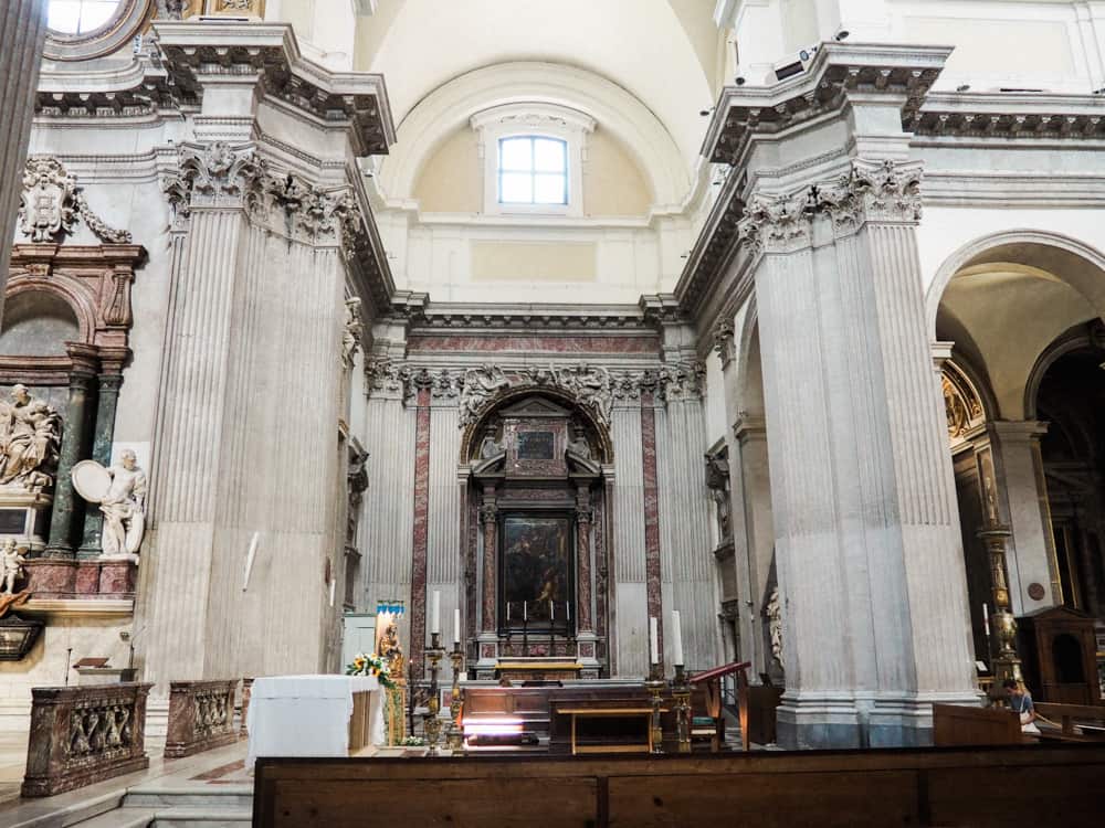 San Giovanni dei Fiorentini church is the national church of Florence in Rome dedicated to John the Baptist. The church's groundbreaking began in the 1500s, but was not finished until 1700s. | via Autumn All Along