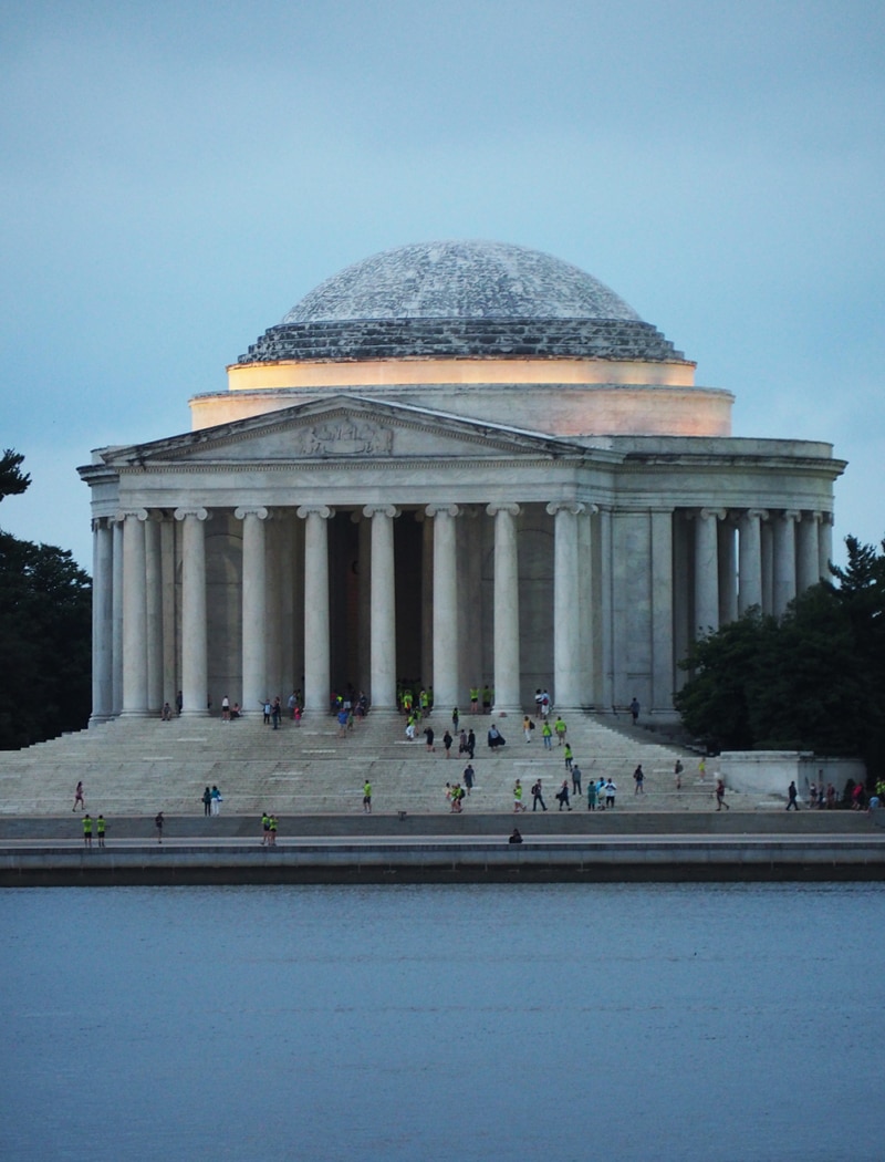 The Thomas Jefferson Memorial in Washington DC | via Autumn All Along