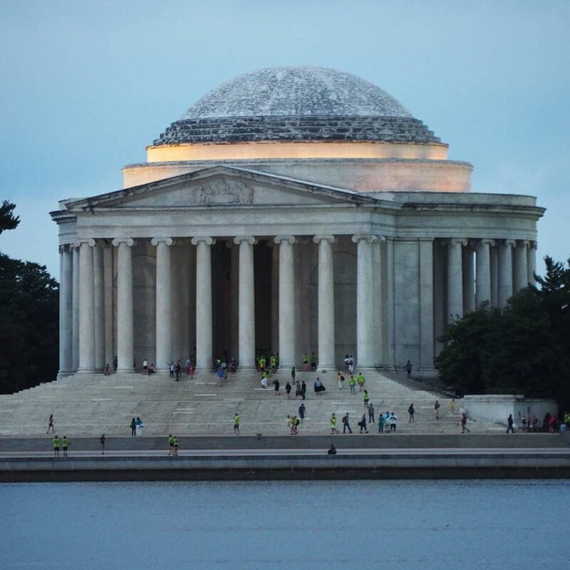 The Thomas Jefferson Memorial in Washington DC | via Autumn All Along